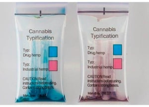 Test rapide de typage du cannabis