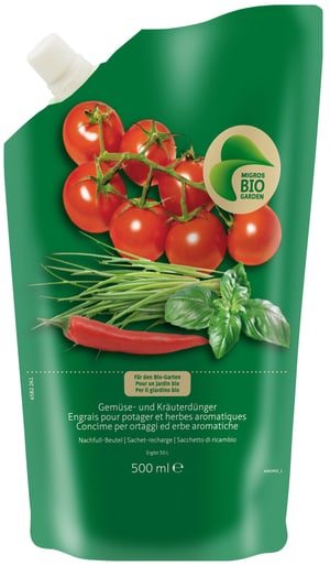 Gemüse- und Kräuterdünger Nachfüller, 500 ml