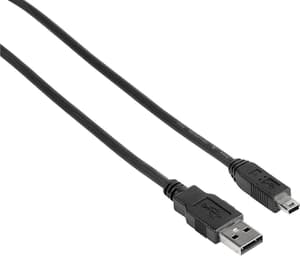 Câble USB 2.0, USB-A mâle - mini USB-B mâle (connecteur B5), 1,8m