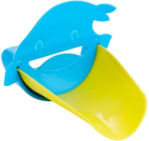 Wasserhahnverlängerung Kids Dolphie, gelb/blau