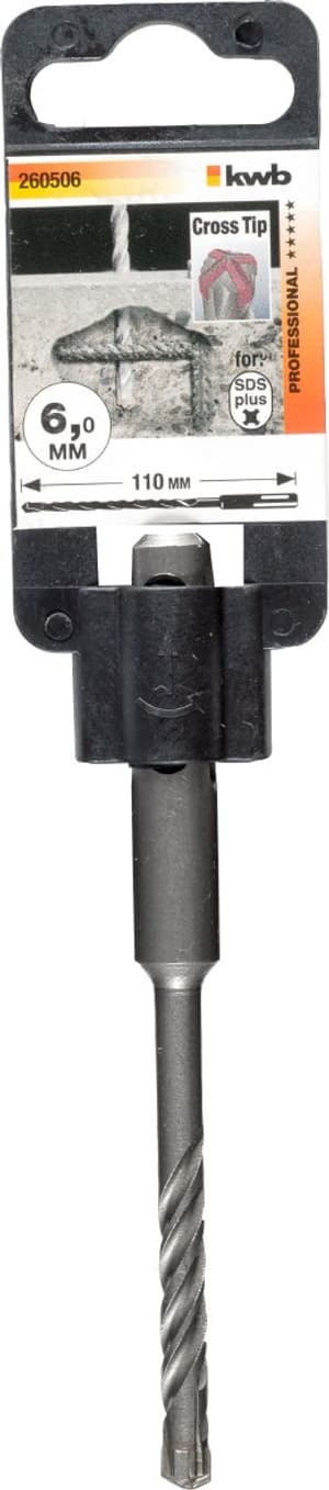 Punta per martello, 110/500 mm, ø 6 mm
