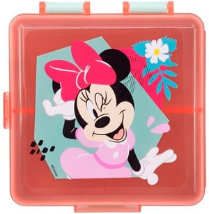 Minnie Mouse - boîte à goûter carrée avec compartiments