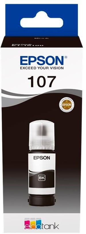 107 EcoTank Black Ink Bottle