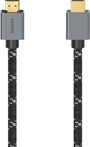 Câble HDMI™ ultra hte vit., certif., 8K, alu, 2,0 m