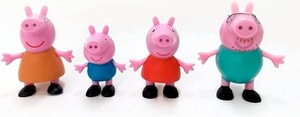 Peppa Pig - Set famiglia (4 figure)