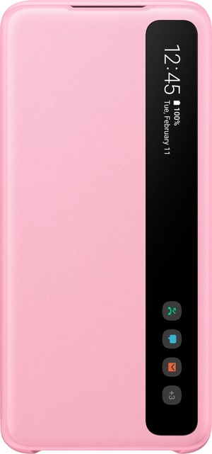 Clear View Book-Cover Pink