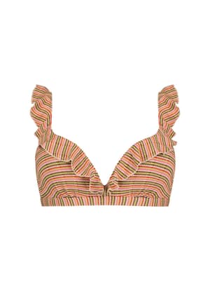 PADDED UNDERWIRE RUFFLES C-CUP