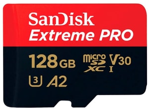 Extreme Pro 200MB/s microSDXC 128GB
