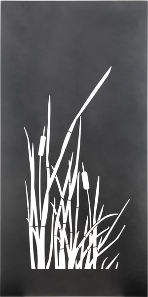 Paravent «Typha», 200 x 100 cm, anthracite