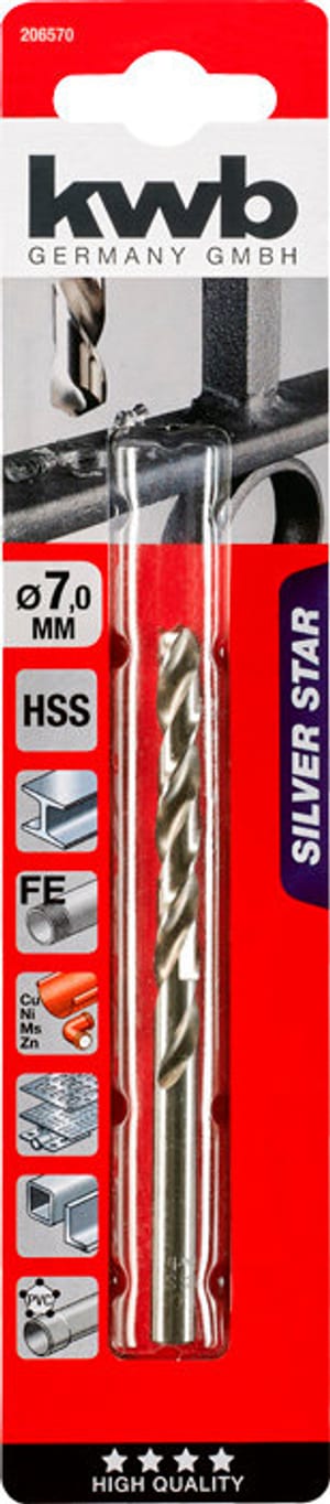 Silver HSS Spiralbohrer, ø 11.0 mm