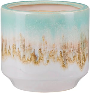 Vaso decorativo gres porcellanato multicolore 15 cm CYME