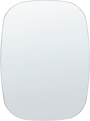 Ovaler LED-Wandspiegel ø 78 cm Silber BERGERAC