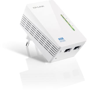 TP-Link TL-WPA4220 300Mbps AV500 sans fil à 2 portes ethernet Extendeur Powerline