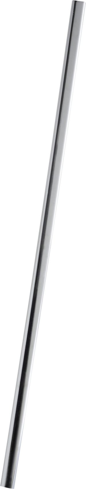 Kleiderstange oval verchromt 1000 x 30 x 15 mm
