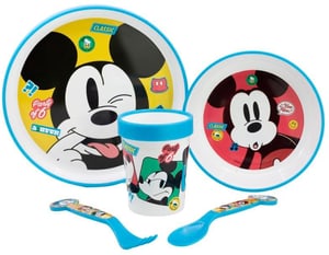 Mickey Mouse - Set de vaisselle Premium 5 pièces