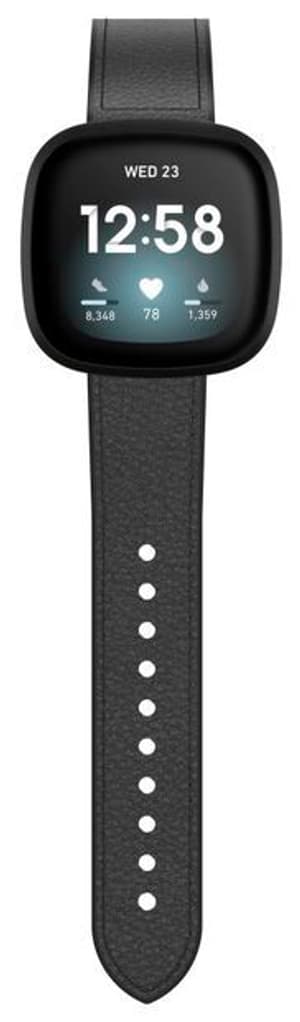 Bracelet pour Fitbit Versa 3/Sense, Noir