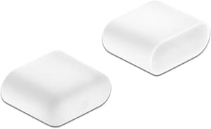 Fiche aveugle/protection anti-poussière USB-C 10 pièces blanc sans poignée