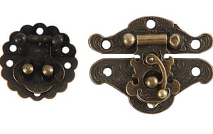 Raccord Set, 10 pièces, or antique