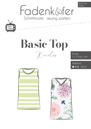 Papierschnittmuster Basic-Top