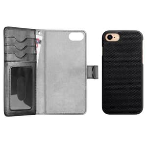 Apple iPhone SE2020/8/7/6s/6 Book-Etui mit magn. Backcover Magnet Wallet+ black