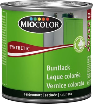 Synthetic Laque colorée satinée Noir 375 ml