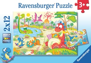 RVB Puzzle 2X12 P. Dinosauri preferiti