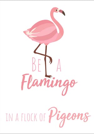 Freundschaftsband-Bastelset Flamingo