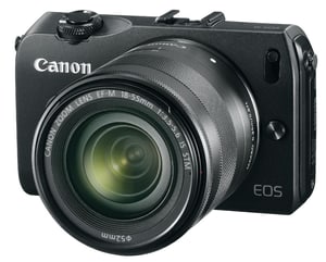 EOS M, 18-55mm schwarz Systemkamera