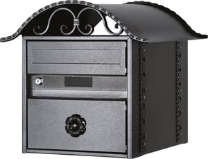 Briefkasten Rustico schwarz