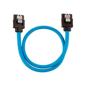 Câble SATA3 Premium Set Bleu 30 cm