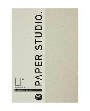 Briefkarton 210 x 297 mm (A4), Naturpapier