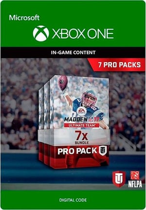 Xbox One - Madden NFL 17: 7 Pro Pack Bundle