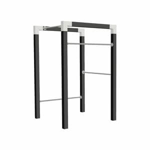 Fitness per esterni - Modello 1 KDI NTR Classe A Primed RAL9005 Nero