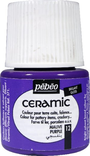 PÉBÉO Ceramic Keramikmalfarbe 12 Purple 45ml
