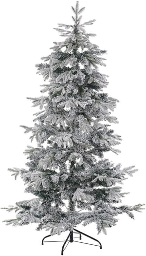 Albero di Natale innevato bianco 210 cm TOMICHI