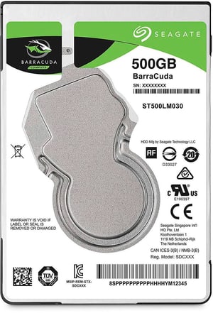 BarraCuda SATA 2.5" 500 GB