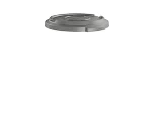 Rotho Pro Titan Coperchio pattumiera 120l, Plastica (PP) senza BPA, antracite