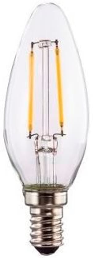 Filamento LED, E14, 250lm sostituisce 25W, lampada a candela, bianco caldo, chiaro