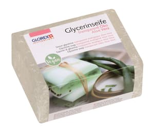 Glycerinseife Öko Aloe Vera 500g transaprent