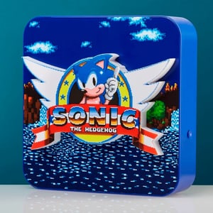 Lampada da tavolo/applique ufficiale Sonic 3D