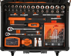 Coffre à outils professional 138 pièces