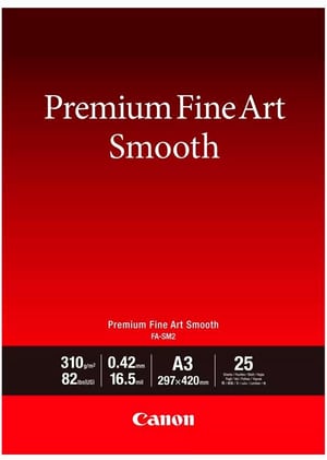 FA-SM2 A3 25Sheets Premium Fine Art Smooth Paper