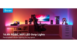 Bande LED Basic, 10 m, RGBIC, Wi-Fi + Bluetooth