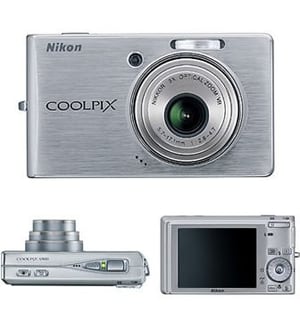 L-Nikon Coolpix S500 black