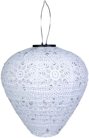 Lampion LED Solaire Ballon, Blanc