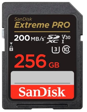 Extreme Pro 200MB/s SDXC 256GB