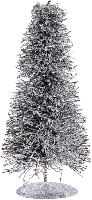 Deko Weihnachtsbaum Alivia 30 cm, Silber