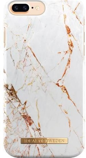 Apple iPhone 8+, 7+, 6S+, 6+ Designer Back-Cover "Carrara gold"
