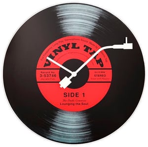 Wanduhr Vinyl Tap Durchmesser 43