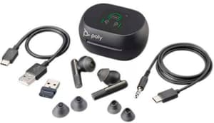 Voyager Free 60+ UC USB-A, Noir